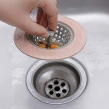싱크대 트랩 배수구덮개 우수관트랩 수챗구멍 거름망_ 94590EA, 랜덤발송, 본상품선택