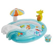 인텍스 공룡랜드 무독성 미끄럼 풀장(203cmx173x89cm) GTS17194, 선택완료