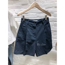 [Myshe]여자 여름 면 마 반바지 캐주얼 루즈핏 ZZ264LTT426FG01