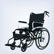 2H메디컬 라이트휠체어 알루미늄 수동 접이식 휠체어, 일반형 - Q06LAJ-20