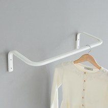 마켓비 BRUG 길이조절가능 벽걸이 바행거 옷가게 60~90cm, 골드