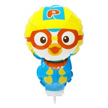 [문구조아] 컬러룬 캐릭터 풍선 뽀로로, 10개