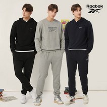 리복 초특가 22FW 남성 올라운드 에센셜 셋업 3종 (후드+맨투맨+조거팬츠)*