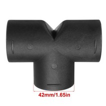 스텐주름관 air vent ducting t l 조각 엘보우 파이프 출구 배기 커넥터 조이너 webasto eberspaecher 디젤 주차 히터 액세서리, 42mm