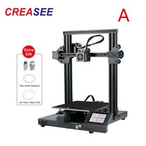 CREASEE CS20 프레임 금속 3D 프린터 고정밀 IMPRIMANTE FDM 인쇄 DIY 키트 업그레이드 DRUCKER, 협력사, CS20 블랙 A 세트