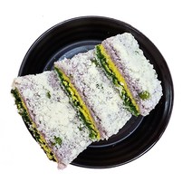 맛도 색도 예쁜 삼색설기 천연재료로 색을 낸 무지개설기 10개, 65g