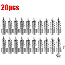 10-20pcs 눈 밑창에 대 한 Anti-skid 나사 손톱 자동차 오토바이 자전거 트럭 오프로드 타이어 Anti-slip Anti-ice 스파이크 합금, 12x4mm 2