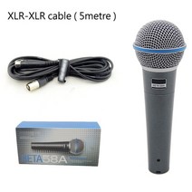 아이돌 마이크 beta58a 보컬 유선 동적 카디오이드 전문 베타 유선 카디오이드, 협력사, XLR 케이블