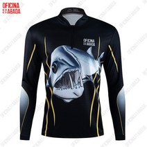 ODA남성용 긴소매 상의 야외낚시복 세트 여름 바람막이 티셔츠 의류 용 얇은 통기성 자외선 차단 셔츠 2023, 09 ODA21-D-47