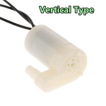 DC 256V 저소음 브러시리스 모터 펌프 120lH 소형 마이크로 잠수정 워터, Vertical Type