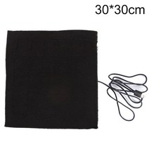 발열매틀 자가발열매트 100% 1/4PCS USB 5V 탄소 섬유 난방 패드 손 온열 장치 필름 전기 겨울 적외선 발열 열 매트, [08] 30x30cm