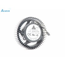 쿨링팬 델타 BFB0712HF 용 오리지널 뉴 더블 볼 피치정면 38mm 팬 블레이드 직경 63mm 4P 플러그 그래픽 카드, 단일옵션