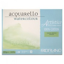 파브리아노 뉴아띠스띠코 스케치북 AR07 300g (황목), 단품