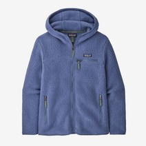 파타고니아 레트로 후리스 집업 양털 블루 후드 재킷 베이스 레이어 W Patagonia Retro Pile Hoodie
