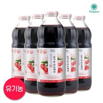 물넣지않은 꽃보다 유기농 타트체리쥬스 100% NFC 착즙원액 1000ml 2병 1L + 선물박스, 2개