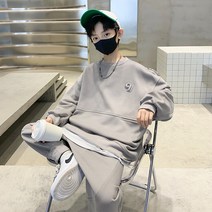 비비키드 남아 가을 상하복 세트 주니어 의류 트레이닝 맨투맨 세트 초중생 캐쥬얼 긴팔티 긴바지 초등생 츄리닝 상의 하의