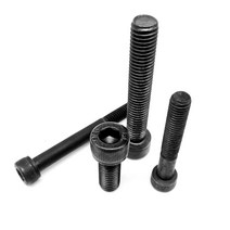 공구부속품 블랙 등급 12.9 스틸 DIN912 육각 소켓 캡 알렌 헤드 볼트 나사 길이 = 5-150mm M2 M2.5 M3 M4, 07 M8 10pcs_14 35mm