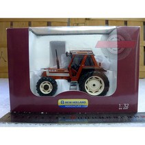 피아트 110-90 뉴 홀랜드 트랙터 모델 소년 장난감 1/32 스케일 합금 시뮬레이션 기계 농업 엔지니어링 차, [1] A