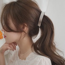 (초콜리트쥬얼리) 플루디아 메탈 바나나 집게핀 2color