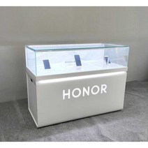 휴대폰 진열장 쥬얼리 쇼케이스 디스플레이 주문제작, 베이지 1200x550 (로고주문제작 문의)