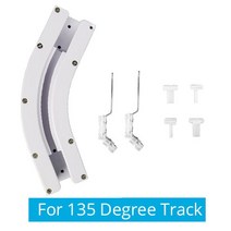 스마트 전동블라인드 모터 코너 윈도우 커튼 및 각도 ARC ZM79 슬라이드 90 135 도 Avaibale, 2.135 degree