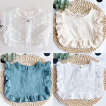 돌 아기 여아 유아 레이스 레이어드 조끼 베스트