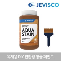 아쿠아스테인 507 오크 0.5L 목재페인트 셀프페인트 목재용페인트 젯소 프라이머 목재페인트 가구페인트 D, 1