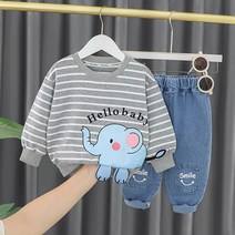 헬로우베이비맨투맨상하복