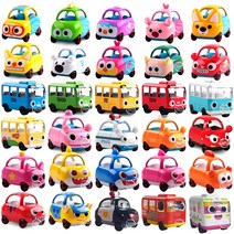 아기상어 핑크퐁 타요 뽀로로 메탈 꼬마버스 경찰차 미니 자동차 미니카 카미카 장난감 선물, 1-08 해리