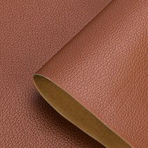 사라사라 다용도 0.5mm 초박형 가죽 스티커 2p, 브라운 25 x 40 cm