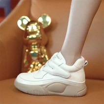 여자 통굽 키높이 스니커즈 트랜드 하이탑스니커즈 하늘비즈 A13 V128N502