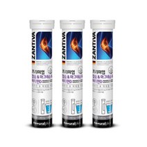 잔티바 독일발포형 칼슘&마그네슘&비타민D 15정 3통