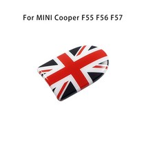 자동차절연 테이프유니온 잭 자동차 글러브 박스 스티커 핑크 미니 클럽맨 쿠퍼 S F55 F56 F57 F54 F60 구, 09 F55 56 57 Black Jack