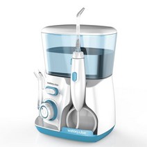 치아미백기 블루라이트 치아 Waterpulse-가정용 강력한 구강 세척기 워터 제트 치실 치아 미백 입 세척, 02 Green color_03 EU