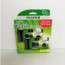 퀵스냅 One Time Use 35mm 카메라 플래시 2개 세트