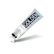 골덴 H.B 아크릴물감 60ml 낱색(시리즈1), 1380 Titanium White