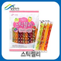 (주)밀양한천 스틱젤리 과일젤리 젤리뽀 젤리, 1개, 400g