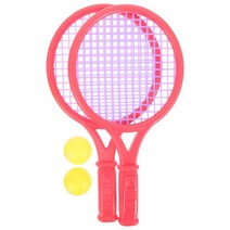 스쿼시라켓 어린이 배드민턴 라켓 플라스틱 테니스 장난감 소형, [01] Pink