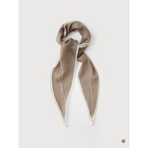 올리비아로렌 가을 심플 라인 로고 스카프 VYCXF3Z7221