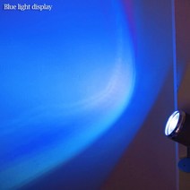 노래방 레이저조명 클럽 무대 파티 미러볼 스포트라이트 rgb led stage spotlight 360 degree ktv bar party spot lamp dj 디스코 웨딩, 푸른