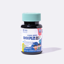 아이키즈업 키성장기 크는 영양제 CBP 초유 단백질 칼슘 비타민D 60정, 1통, 1개
