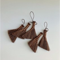 Pico mini unbalanced brush 피코 언발란스 미니 싸리 빗자루, 1개