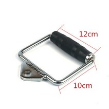 케이블 기계 어 테치먼트 Tricep Rope D-Handle Cable Pully 체육관 용 피트니스 장비 무게 리프팅 운동 액세서리, 하나, as picture shows 4