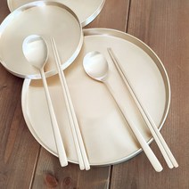 명성유기 궁중 유기수저세트 2인 방짜유기수저 놋수저세트