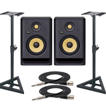 KRK ROKIT 5 G4 블랙 x 스피커 스탠드 패키지