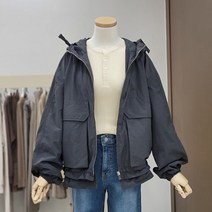 시에로 플랩 포켓 후드 점퍼- SJ3JPF242DG