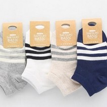 오너클랜 아동용 베이직6 발목양말 5-6세용 랜덤 5켤레[WC60A3C]