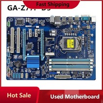 인텔용메인보드 GA-Z77P-D3 데스크탑 마더 보드 Z77 소켓 LGA 1155 i3 i5 i7 DDR3 32G ATX UEFI BIOS Z77P-D3 메인