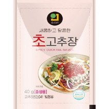 한국소스 새콤 달콤 업소용 일회용 포장용 배달용 증정용 40gx300개입 초고추장, 1box, 40g