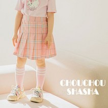 슈슈샤샤KC 뉴체크스커트 유아동 아동복 봄 치마